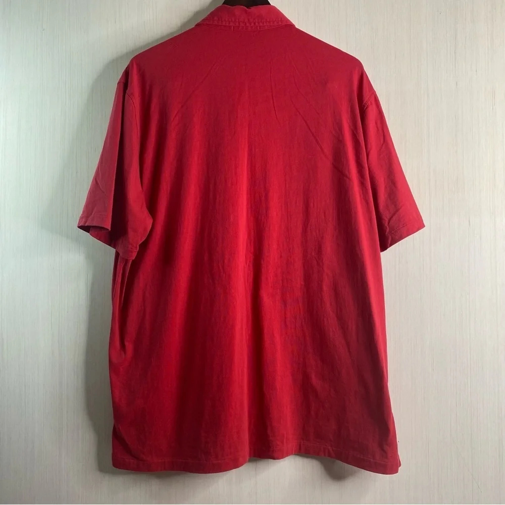 Polo Ralph Lauren Men’s Classic Fit Short Sleeve Pocket Cotton Polo Shirt Red XL